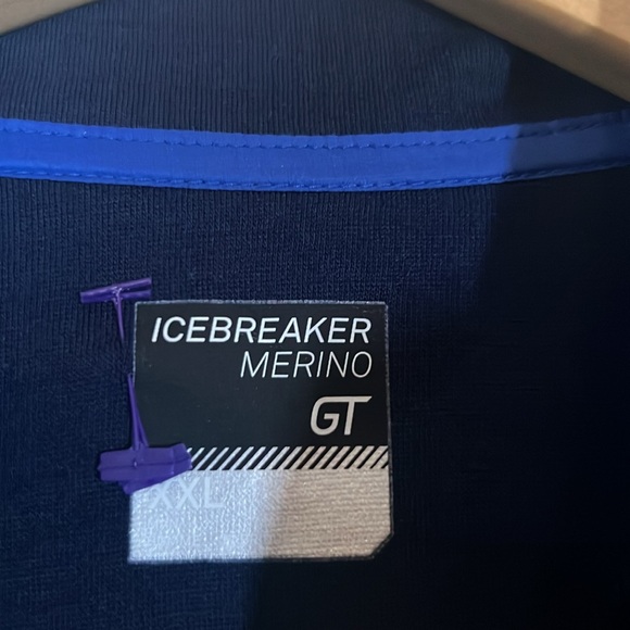 Icebreaker Merino GT Vest Men’s XX-Large Blue XXL - Picture 2 of 8